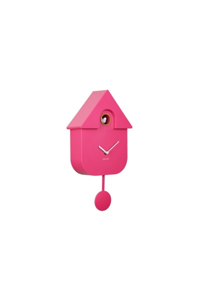 Horloge coucou rose