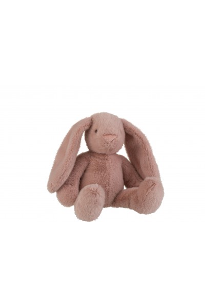 Peluche lapin rose