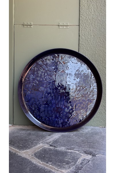 Plateau 60 cm majorelle