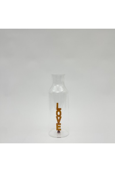 Carafe LOVE ambre
