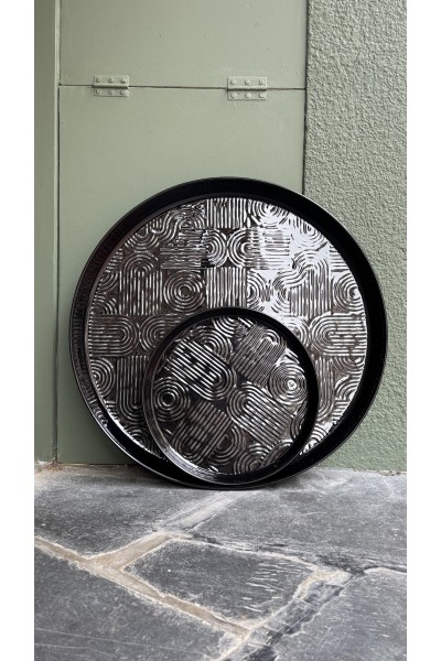 Plateau 60cm Black