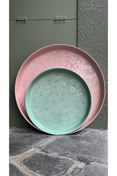 Plateau 44cm Celadon