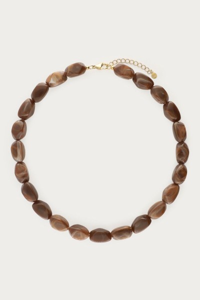 Collier Alice / Gris Marron