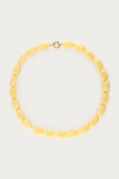 Collier Alice Jaune